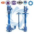 Non-clogging submersible axial flow vertical pump